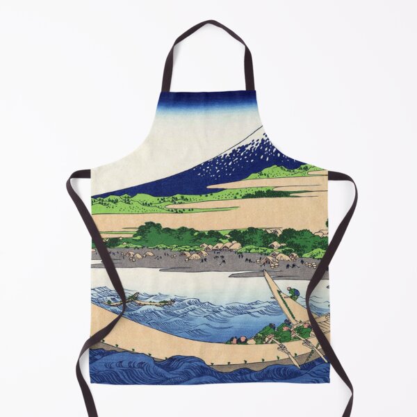 Item preview, Mt Fuji Waves and Boats Tago no Ura Hokusai Ukiyo-e Art designed and sold by vekotpu.