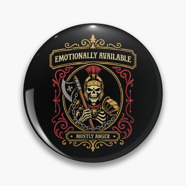 Item preview, Emotionally Available Mostly Anger Funny Wargaming designed and sold by pixeptional.