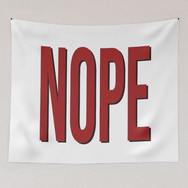 Item preview, NOPE designed and sold by FreakedShop.