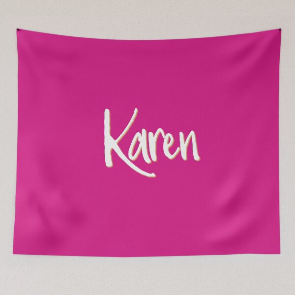 Item preview, KAREN personalized type design designed and sold by CharlottePlaceArt.