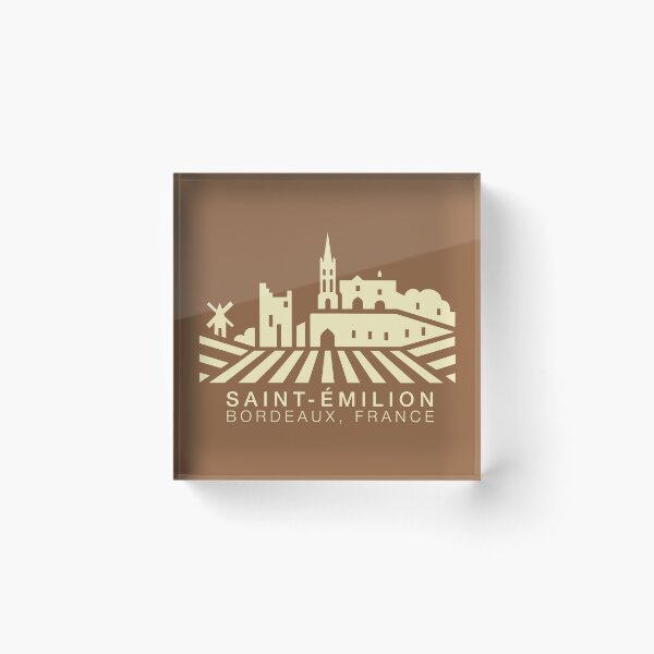 Item preview, Saint-Émilion Logo designed and sold by travelwitheric.