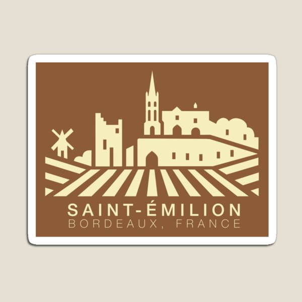 Item preview, Saint-Émilion Logo designed and sold by travelwitheric.