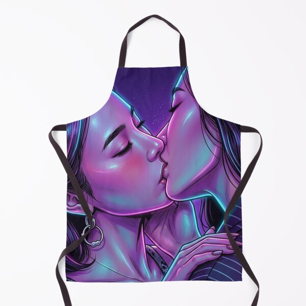 Item preview, Beyond Kissing Rann Lene GL Series Lgbtq+ WLW Decor Poster Print Art Comic Saying designed and sold by Mind Space.