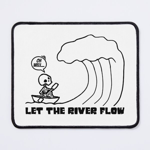 Item preview, Let The River Flow Skeleton designed and sold by Dago345.