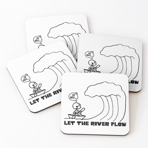 Item preview, Let The River Flow Skeleton designed and sold by Dago345.