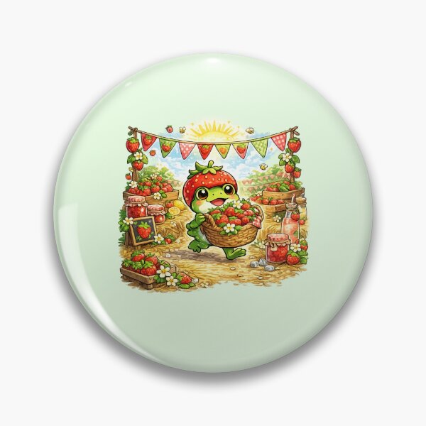 Item preview, festival strawberry designed and sold by stikrusak.