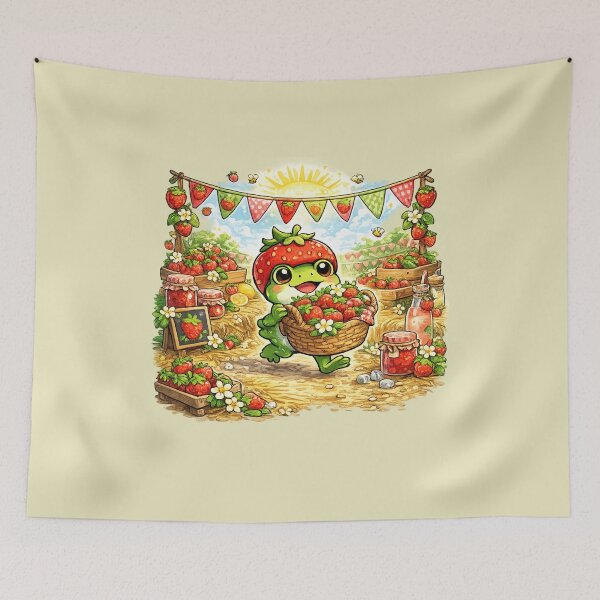 Item preview, festival strawberry designed and sold by stikrusak.