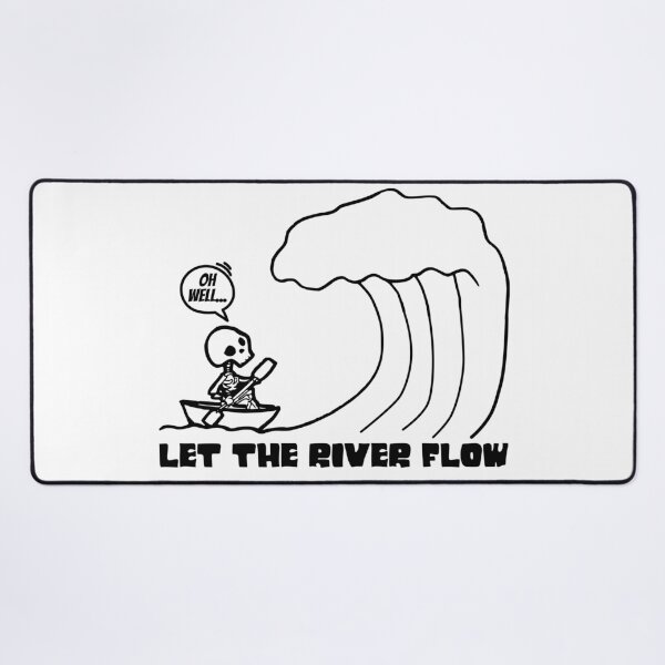 Item preview, Let The River Flow Skeleton designed and sold by Dago345.