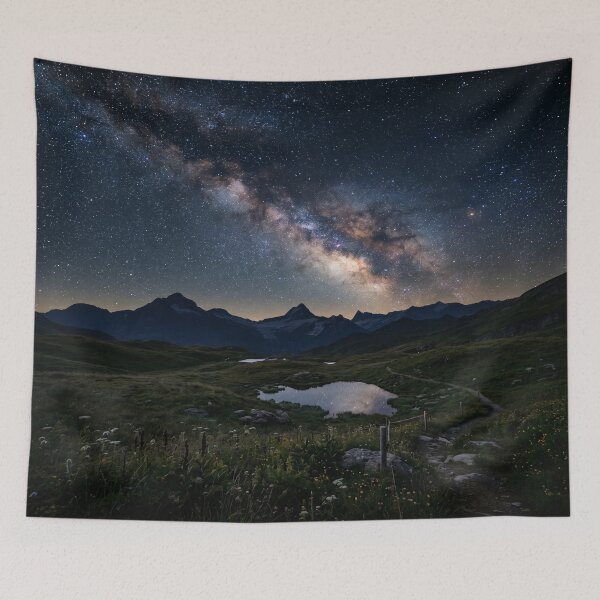Item preview, Majestic Milky Way Over Alpine Lakes designed and sold by Quiet life.