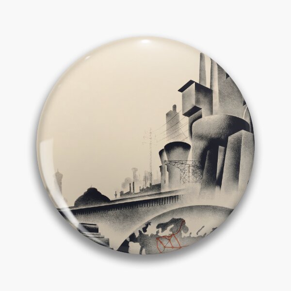 Item preview, UdSSR Vintage Soviet Travel Industrial Cityscape Poster : Constructivist Design designed and sold by artofuniverse.
