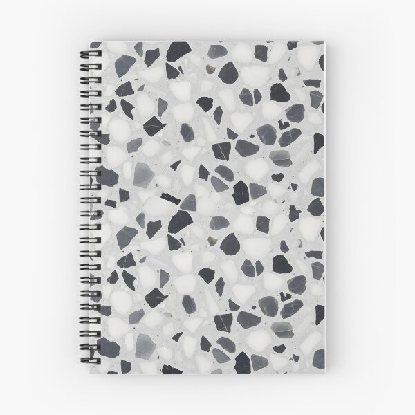 Item preview, Black and White Terrazzo Seamless Pattern | Modern Marble Chip Design designed and sold by 555Design.