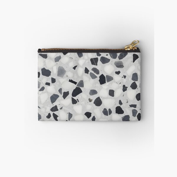 Item preview, Black and White Terrazzo Seamless Pattern | Modern Marble Chip Design designed and sold by 555Design.