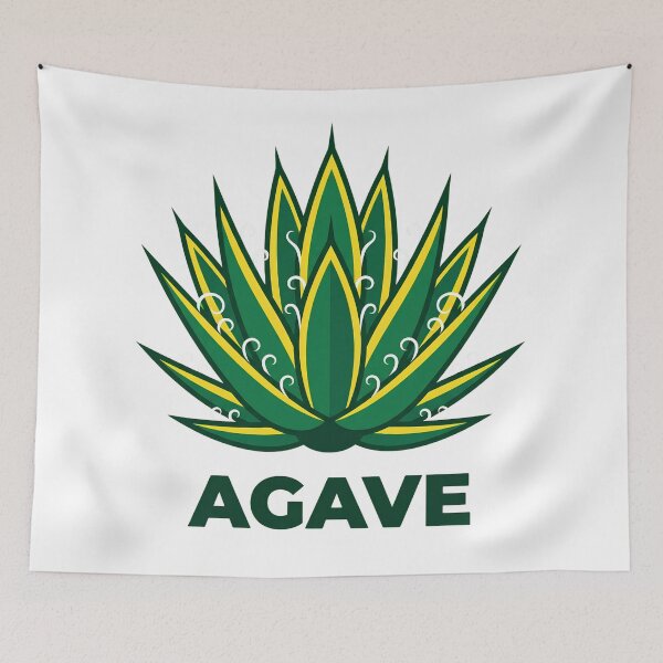Item preview, Agave Variegated Botanical Vector Art designed and sold by GreenDivisionJP.