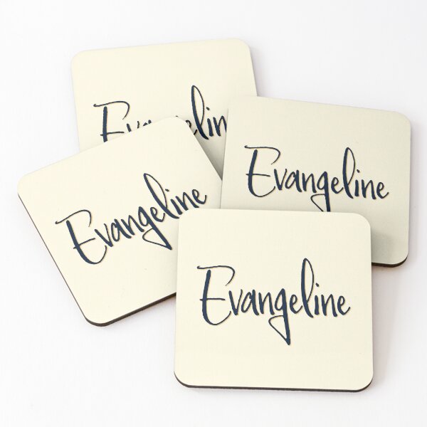 Item preview, EVANGELINE personalized type design designed and sold by CharlottePlaceArt.