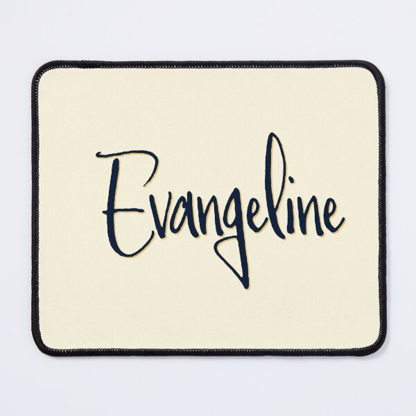 Item preview, EVANGELINE personalized type design designed and sold by CharlottePlaceArt.