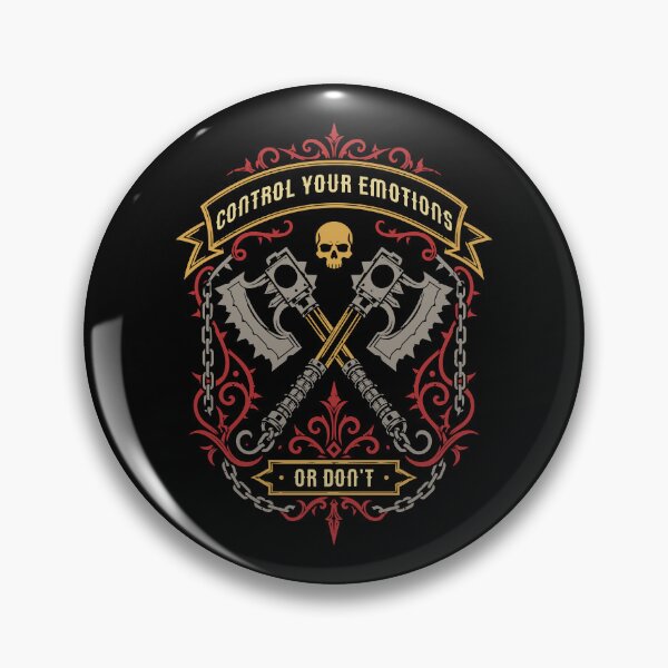 Item preview, Control Your Emotions or Dont Funny Wargaming designed and sold by pixeptional.