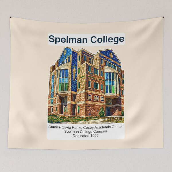 Item preview, Spelman College Cosby Center Mosaic Architectural Art designed and sold by EvergreenPark - Tee Studio.