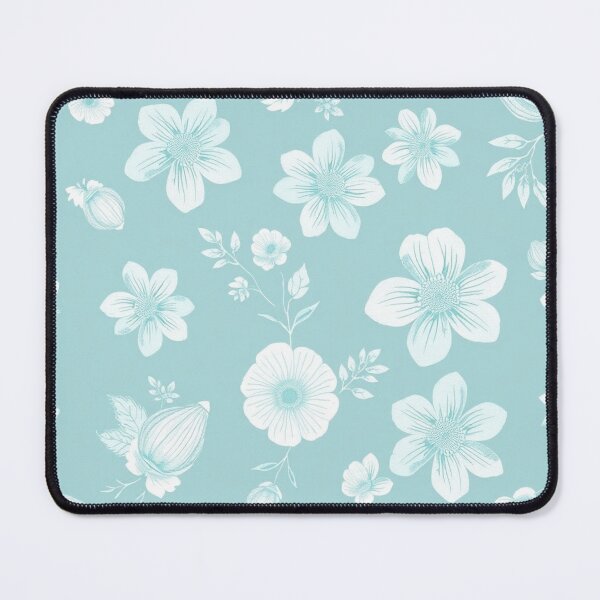 Item preview, Teal Botanical Floral Seamless Pattern | Vintage Garden Design designed and sold by Gnanavka.