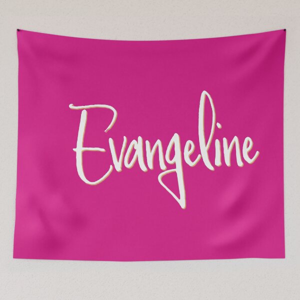 Item preview, EVANGELINE personalized type design designed and sold by CharlottePlaceArt.