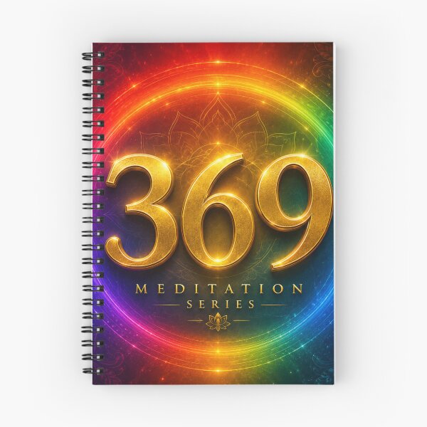 Item preview, 369 Meditation Series Gold | Tesla 3-6-9 Method Chakra | Law of Attraction Spiritual Energy Art designed and sold by RAMHEARTS.