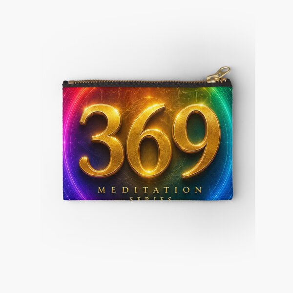 Item preview, 369 Meditation Series Gold | Tesla 3-6-9 Method Chakra | Law of Attraction Spiritual Energy Art designed and sold by RAMHEARTS.