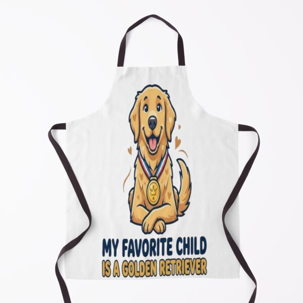 Item preview, My Favorite Child Is A Golden Retriever Funny Golden Retriever Lover Design designed and sold by ClaussShop.