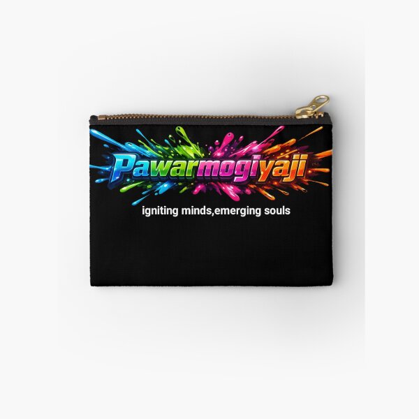 Item preview, Neon Fluid Splash Pawarmogiyaji Abstract Typography Design designed and sold by Pawar1999.