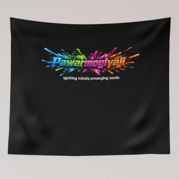 Item preview, Neon Fluid Splash Pawarmogiyaji Abstract Typography Design designed and sold by Pawar1999.