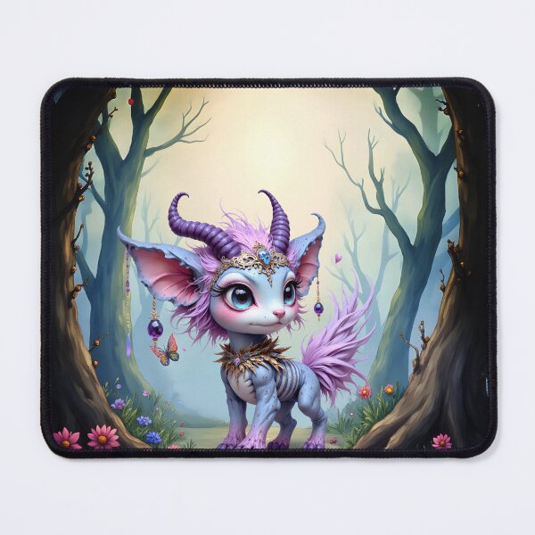 Item preview, Lilac Whisper – Enchanted Forest Guardian designed and sold by nicky2342.