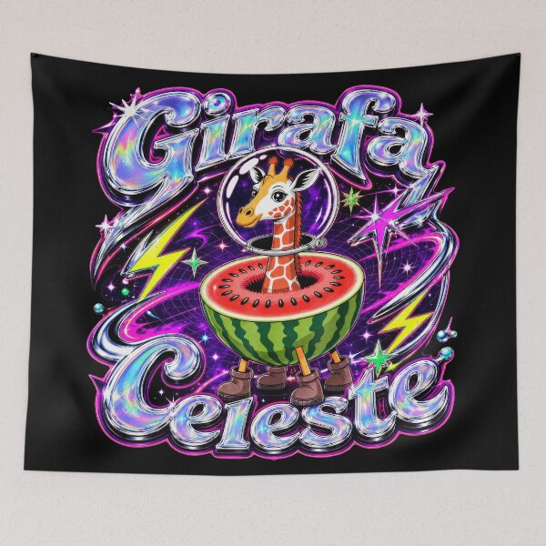 Item preview, Girafa Celeste Italian Brainrot Viral Meme Fun Y2K designed and sold by Kitkin.