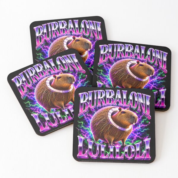 Item preview, Burbaloni Lulloli Capybara Brainrot Y2K Italian Meme Funny designed and sold by Kitkin.