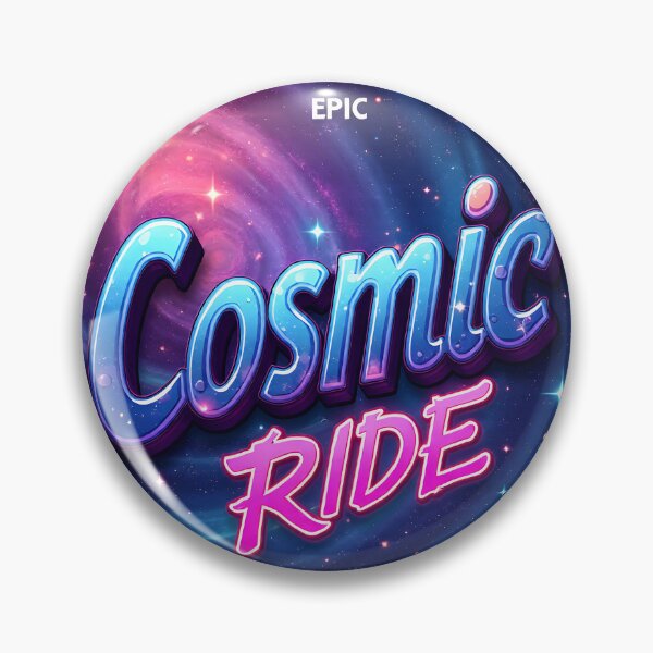 Item preview, Cosmic Ride 3D Lenticular Sticker | Premium Sci-Fi Holographic Decal Design designed and sold by Creative-RE.