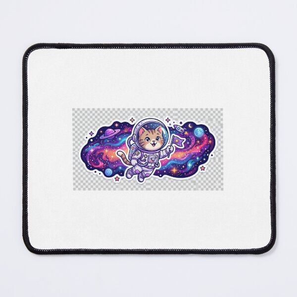 Item preview, Space Cat Explorer Sticker designed and sold by SKJWorldprints.