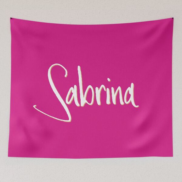 Item preview, SABRINA personalized type design designed and sold by CharlottePlaceArt.