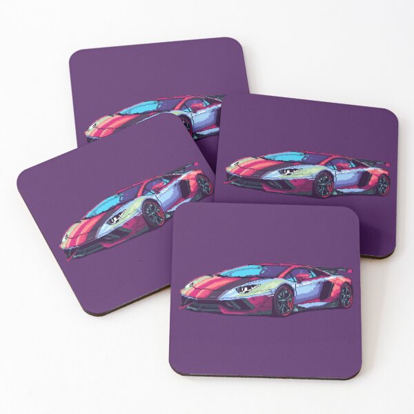 Item preview, Pixel Art Sports Car - Retro Gaming Design designed and sold by Mavila Forge.