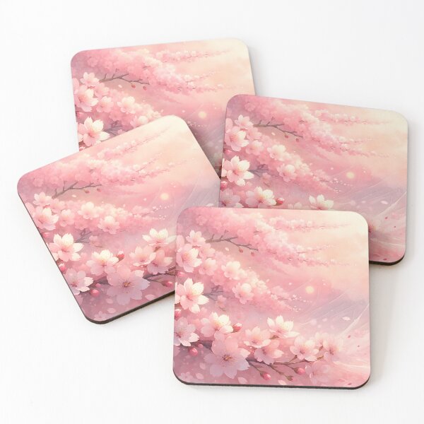 Item preview, Pink Sakura Cherry Blossom Canopy Falling Petals Spring designed and sold by theloomvale.
