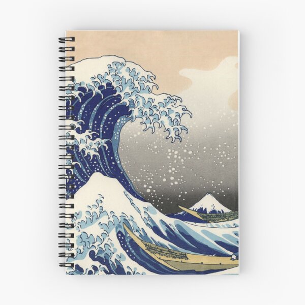 Item preview, The Great Wave off Kanagawa Hokusai Mt Fuji Ukiyo-e Art designed and sold by vekotpu.