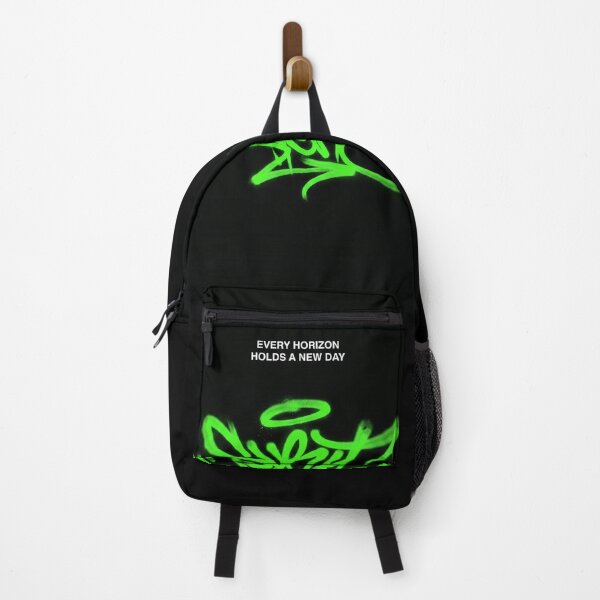 Item preview, Every Horizon Holds A New Day - Neon Green Graffiti Streetwear designed and sold by alishairjanjua.