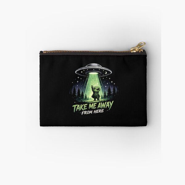 Item preview, Take Me Away Alien UFO Design designed and sold by TheZyro.