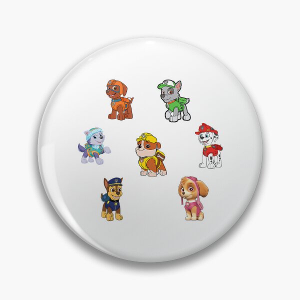 Item preview, Paw Patrol Characters Zuma Rocky Everest Rubble Marshall Chase Skye designed and sold by nlarsentec.