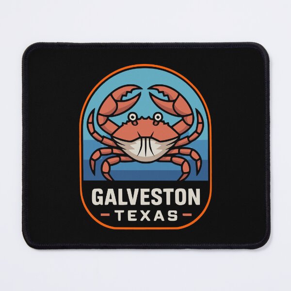 Item preview, Galveston Texas Crab Coastal Travel Souvenir designed and sold by AntiqueImages.