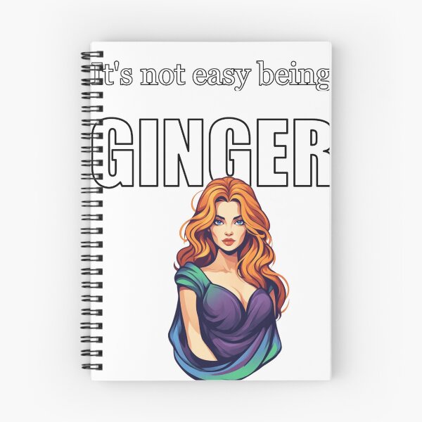 Item preview, It's Not Easy Being Ginger designed and sold by halibutgoatramb.