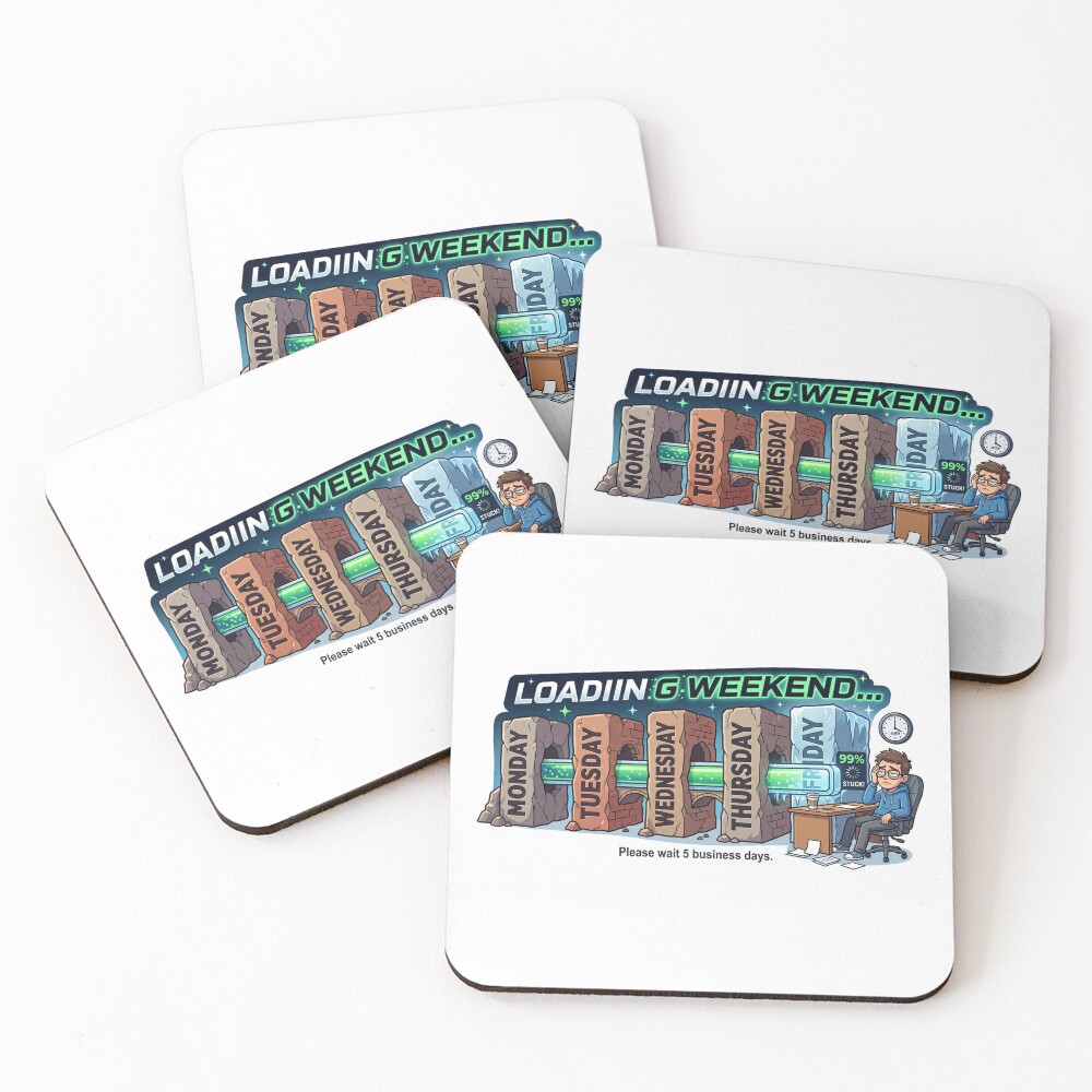 Item preview, Coasters (Set of 4) designed and sold by XMARTFLOWSTORE.