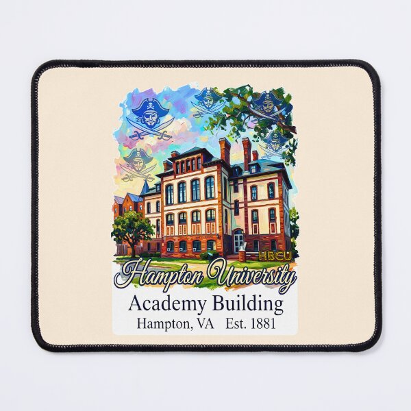 Item preview, The Impressionist Academy - Hampton University Building Oil Paint Style designed and sold by EvergreenPark - Tee Studio.