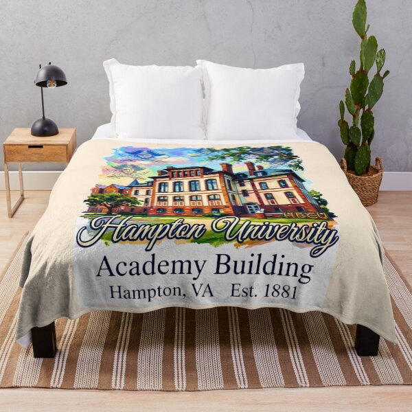 Item preview, The Impressionist Academy - Hampton University Building Oil Paint Style designed and sold by EvergreenPark - Tee Studio.