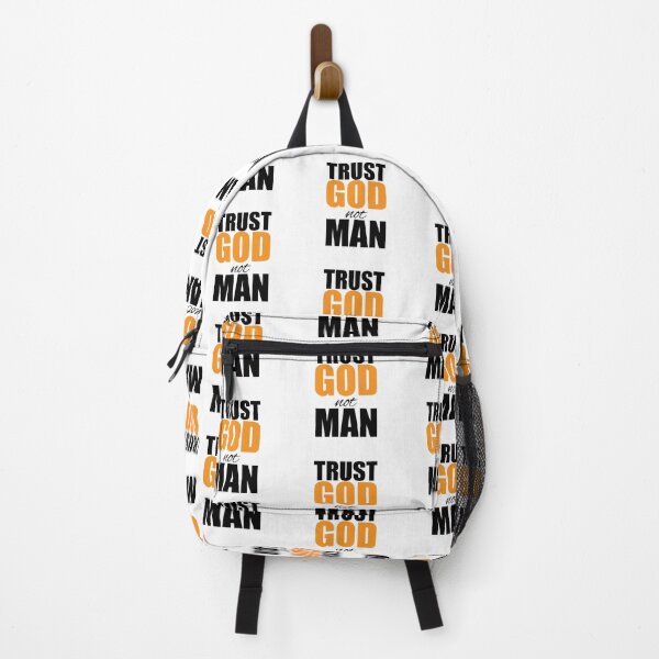 Item preview, Trust God Not Man – Christian Faith Typography T-Shirt Design designed and sold by CrossCrafted.