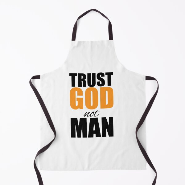 Item preview, Trust God Not Man – Christian Faith Typography T-Shirt Design designed and sold by CrossCrafted.