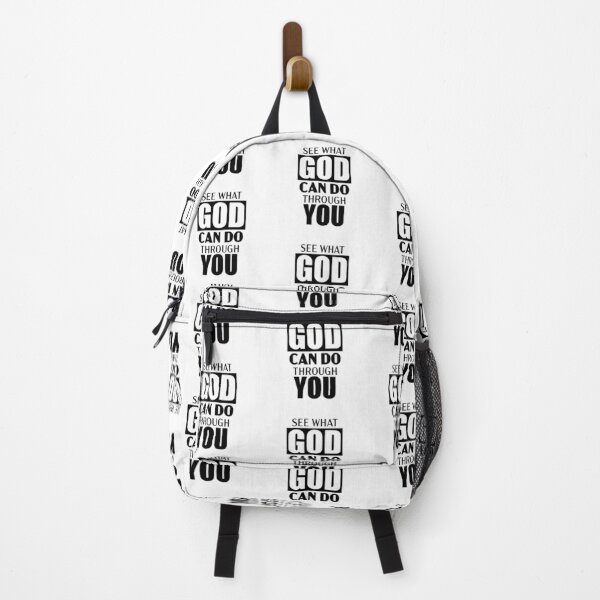Item preview, See What God Can Do Through You – Christian Faith Typography T-Shirt Design designed and sold by CrossCrafted.
