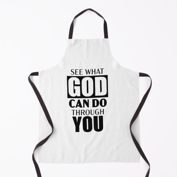 Item preview, See What God Can Do Through You – Christian Faith Typography T-Shirt Design designed and sold by CrossCrafted.
