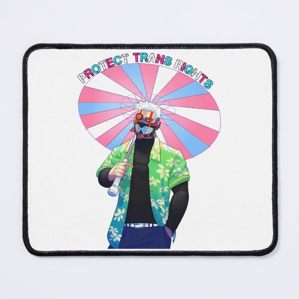 Item preview, Protect The Trans Umbrella designed and sold by nlarsentec.